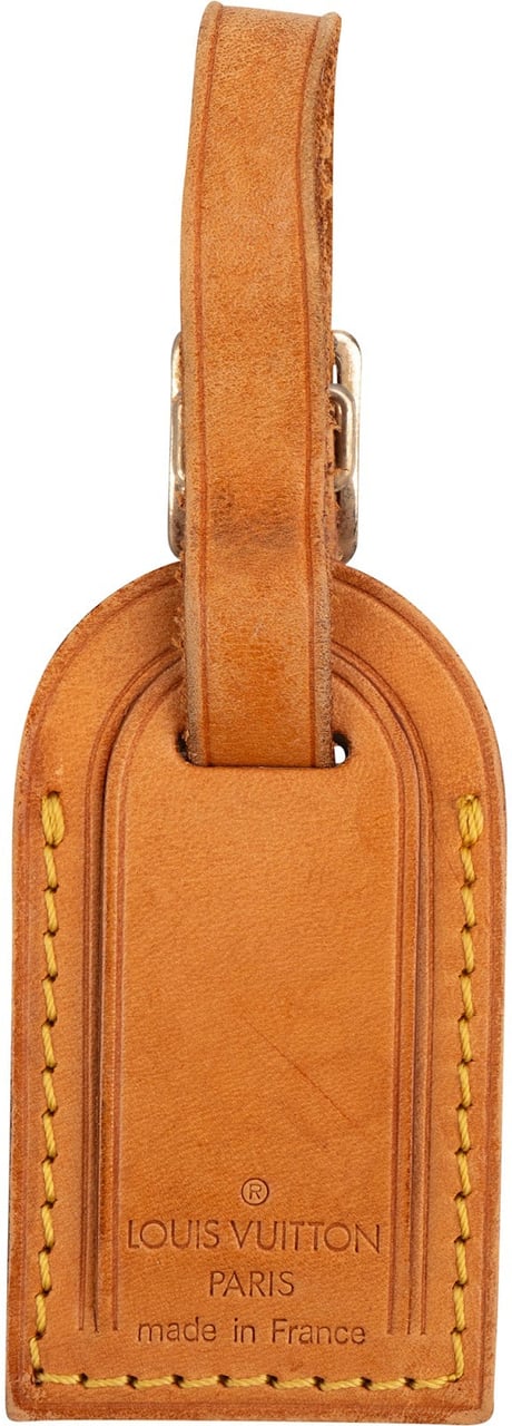 Louis Vuitton Vachetta Leather Luggage Tag (A.T) Bruin