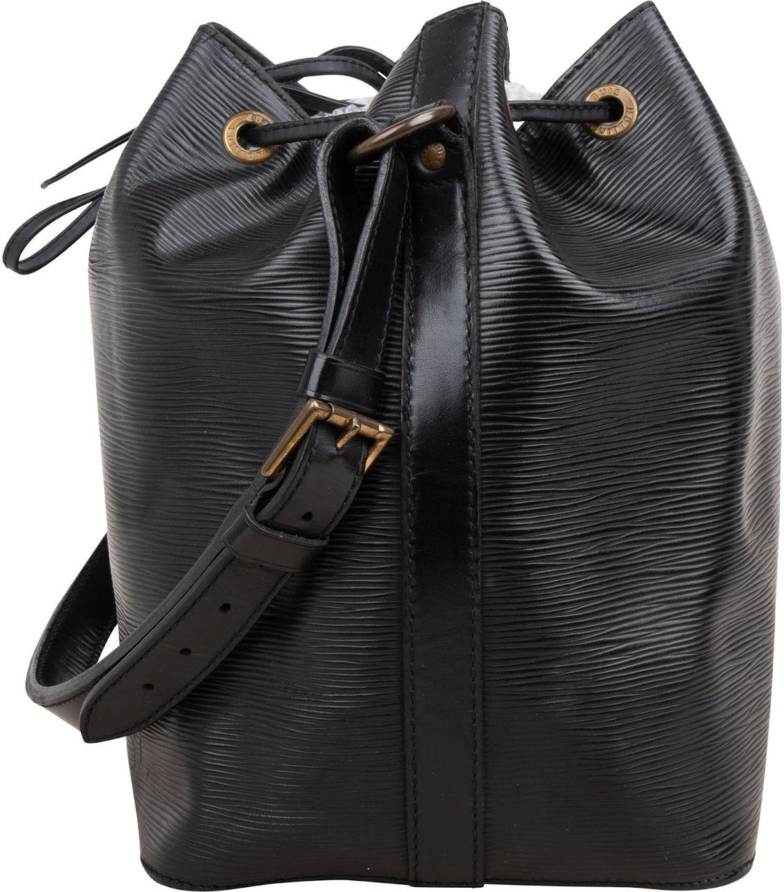 Louis Vuitton Louis Vuitton Noir Epi Leather Sac Noé Petit Shoulder Bag Zwart