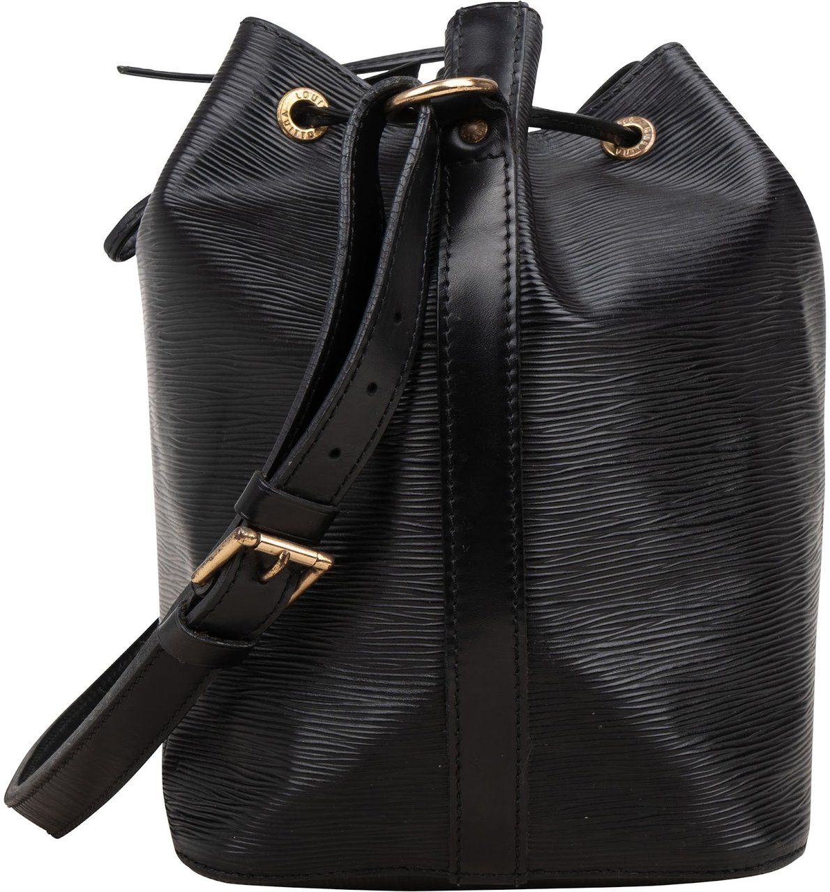 Louis Vuitton Louis Vuitton Noir Epi Leather Sac Noé Petit Shoulder Bag Zwart