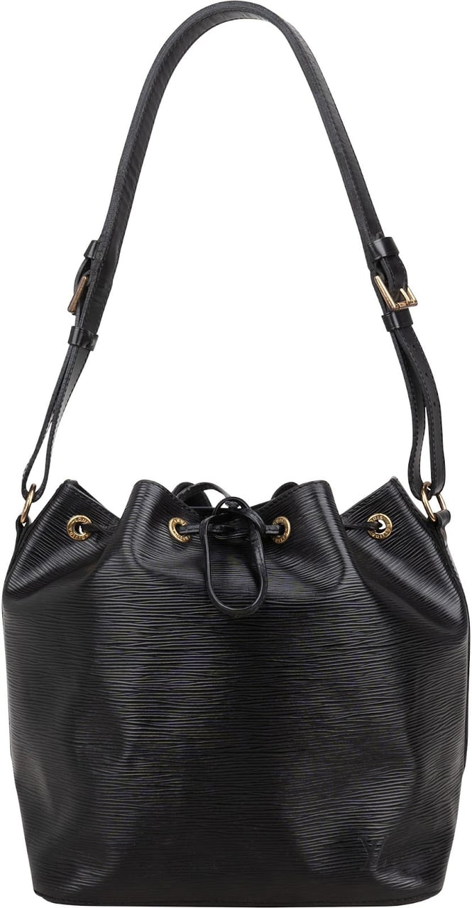 Louis Vuitton Louis Vuitton Noir Epi Leather Sac Noé Petit Shoulder Bag Zwart