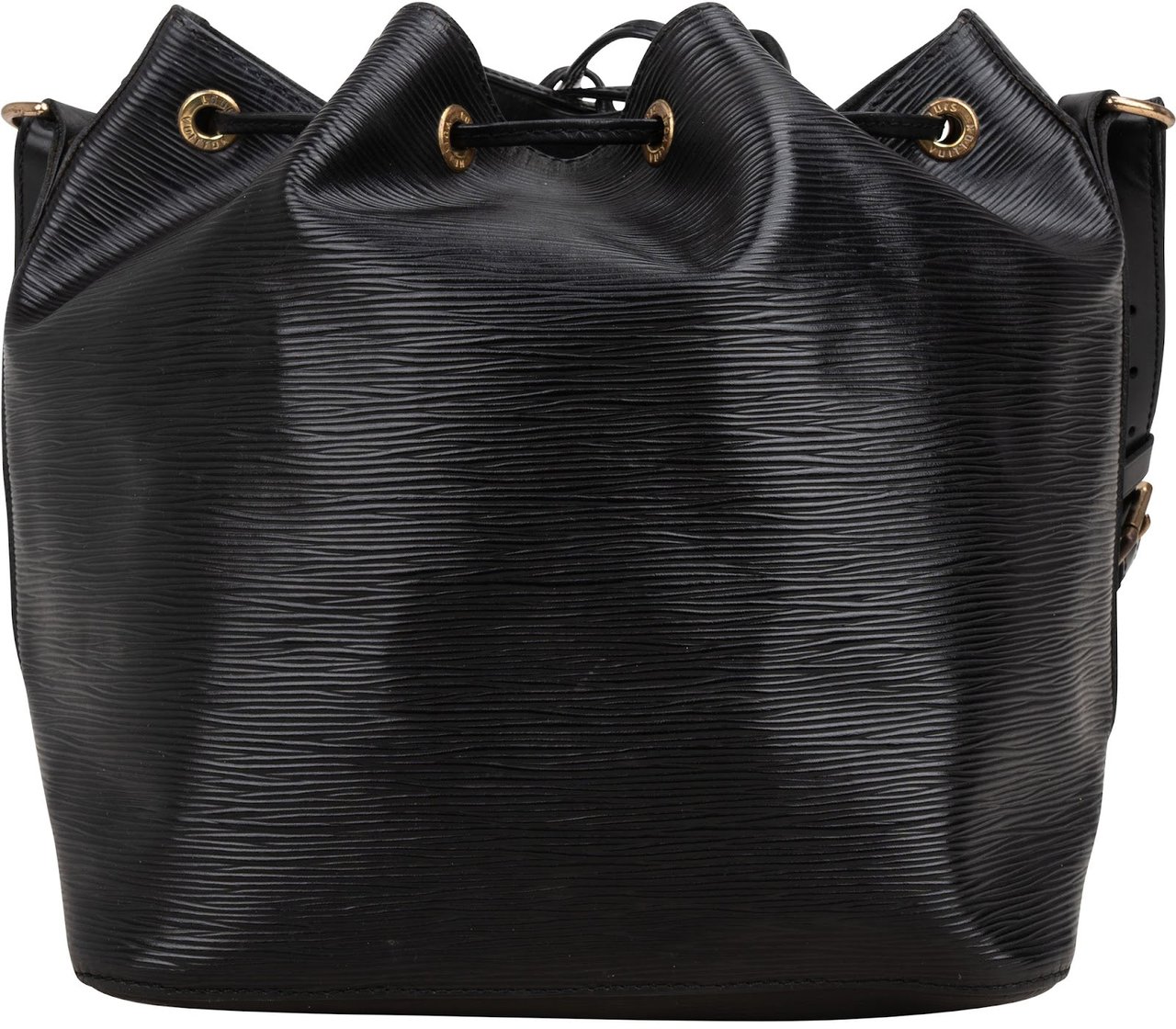 Louis Vuitton Louis Vuitton Noir Epi Leather Sac Noé Petit Shoulder Bag Zwart