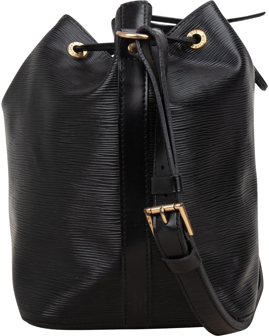 Louis Vuitton Louis Vuitton Noir Epi Leather Sac Noé Petit Shoulder Bag Zwart