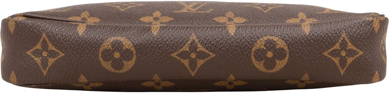 Louis Vuitton Monogram Canvas Pochette Accessoires Handbag Bruin
