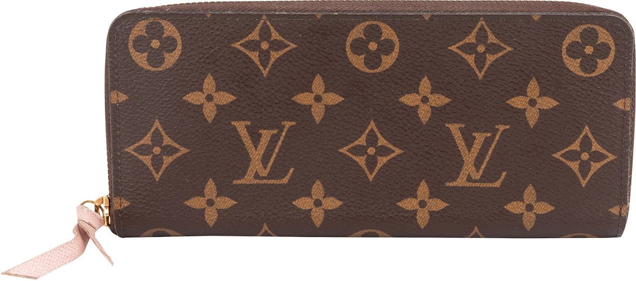 Louis Vuitton Louis Vuitton Monogram Canvas Zippy Wallet Bruin
