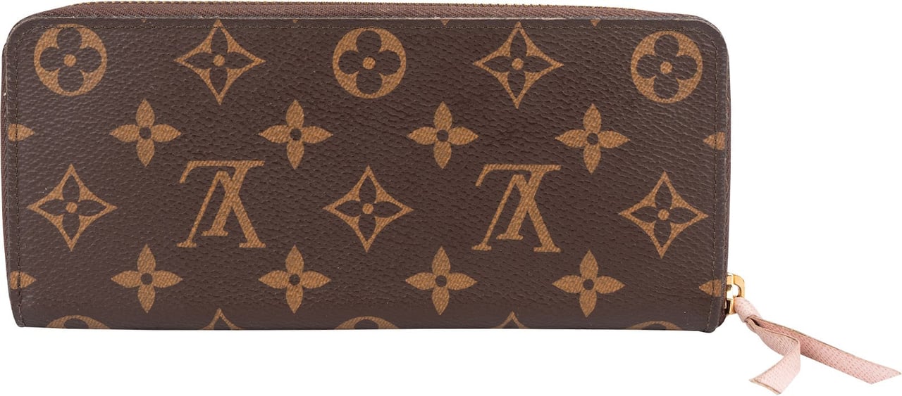 Louis Vuitton Louis Vuitton Monogram Canvas Zippy Wallet Bruin
