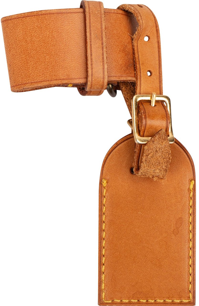Louis Vuitton Vachetta Leather Luggage Tag Set Bruin