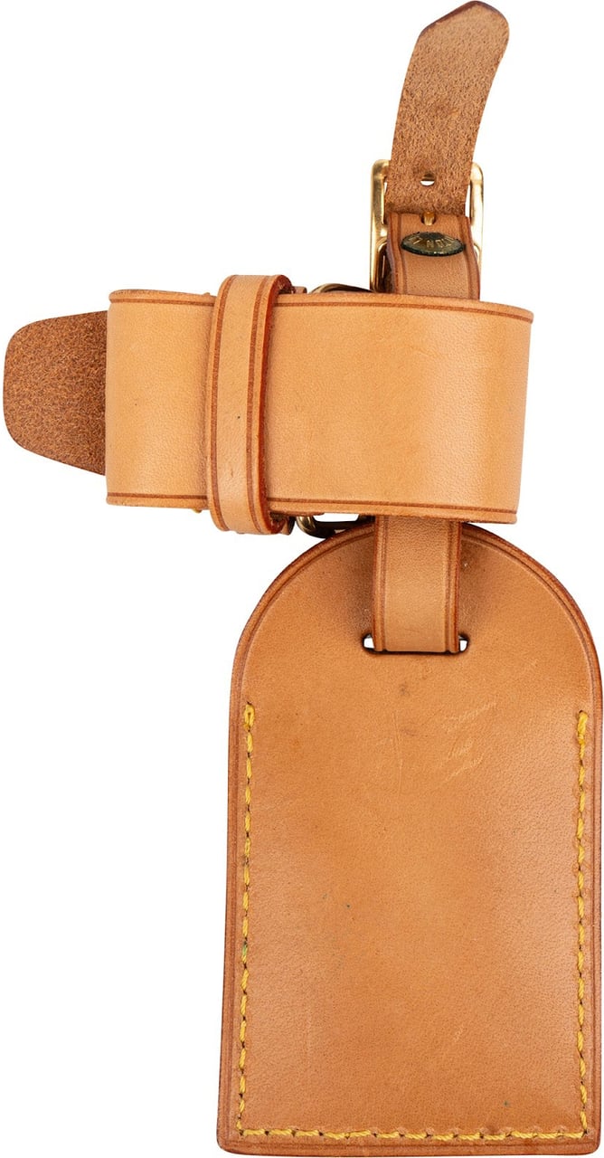 Louis Vuitton Vachetta Leather Luggage Tag Set Divers