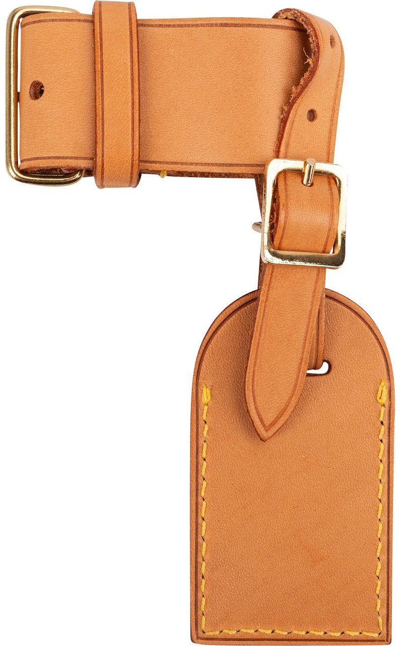 Louis Vuitton Vachetta Leather Luggage Tag Set Divers