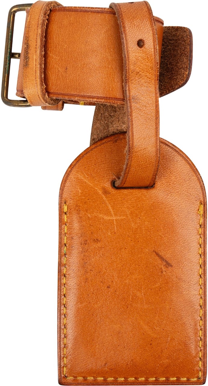 Louis Vuitton Louis Vuitton Vachetta Leather Luggage Tag Set Divers