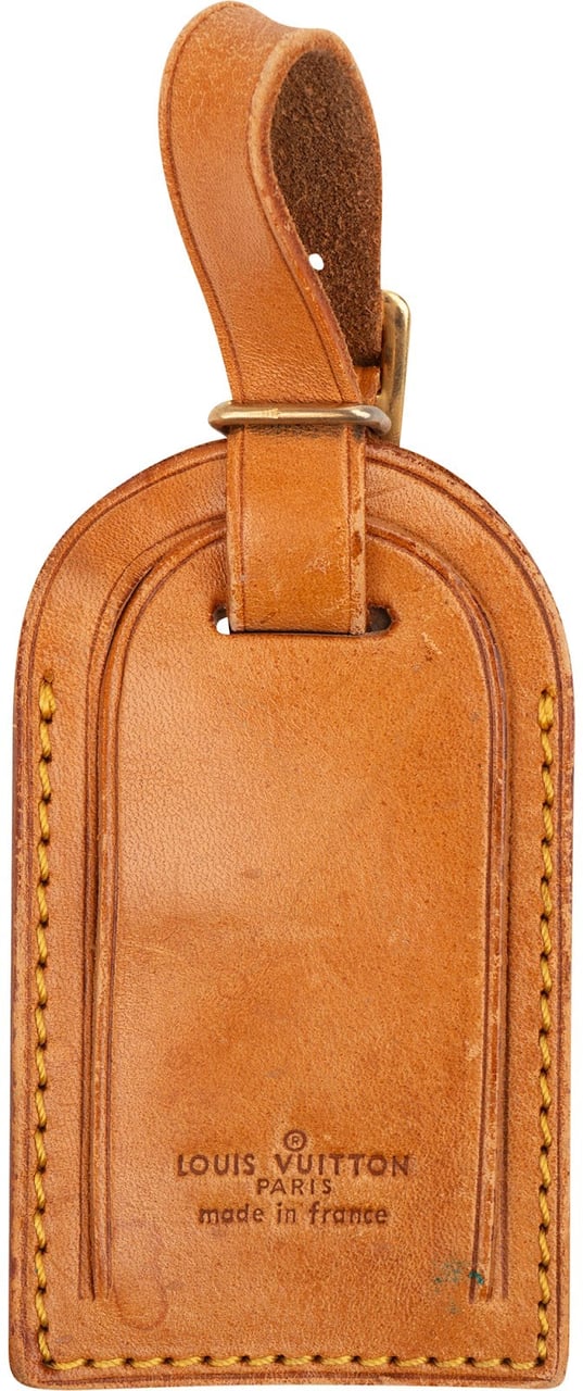 Louis Vuitton Vachetta Leather Luggage Tag Divers