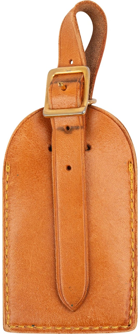 Louis Vuitton Vachetta Leather Luggage Tag Divers