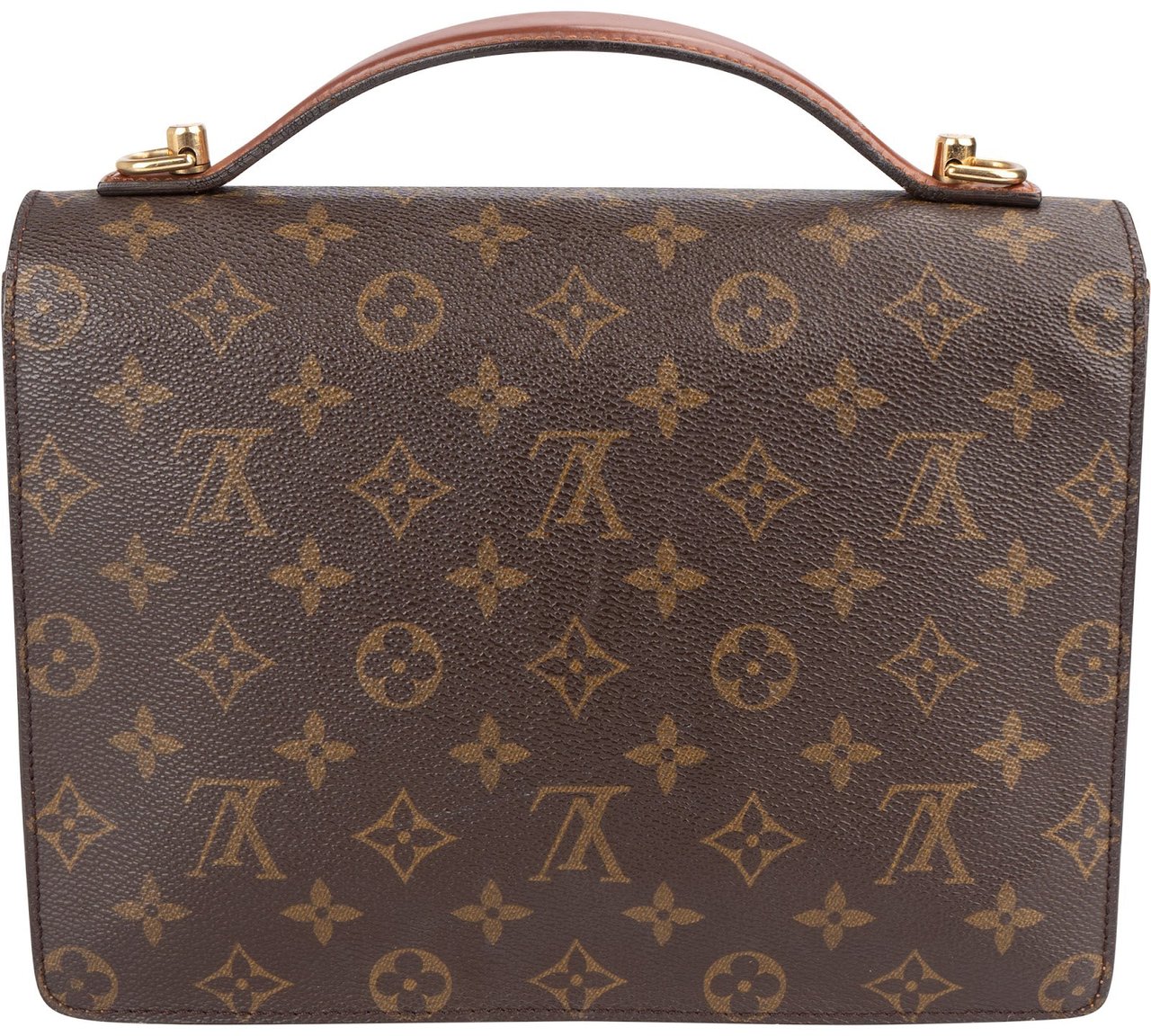 Louis Vuitton Louis Vuitton Monogram Canvas Monceau Handbag Bruin