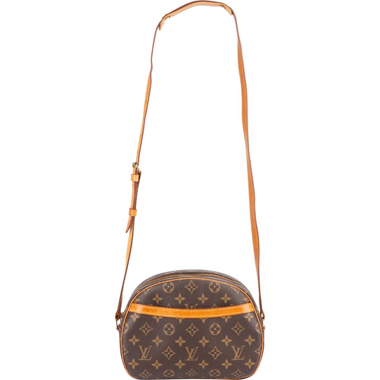 Louis Vuitton Louis Vuitton Monogram Canvas Blois Crossbody Bag Bruin