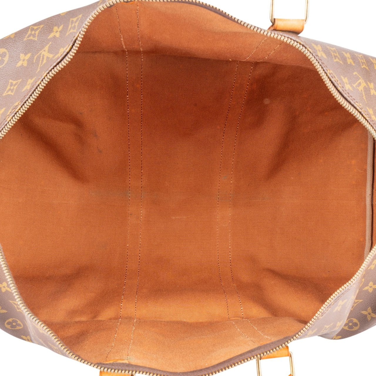 Louis Vuitton Louis Vuitton Monogram Canvas Keepall 55 Bandoulière Travel Bag Bruin