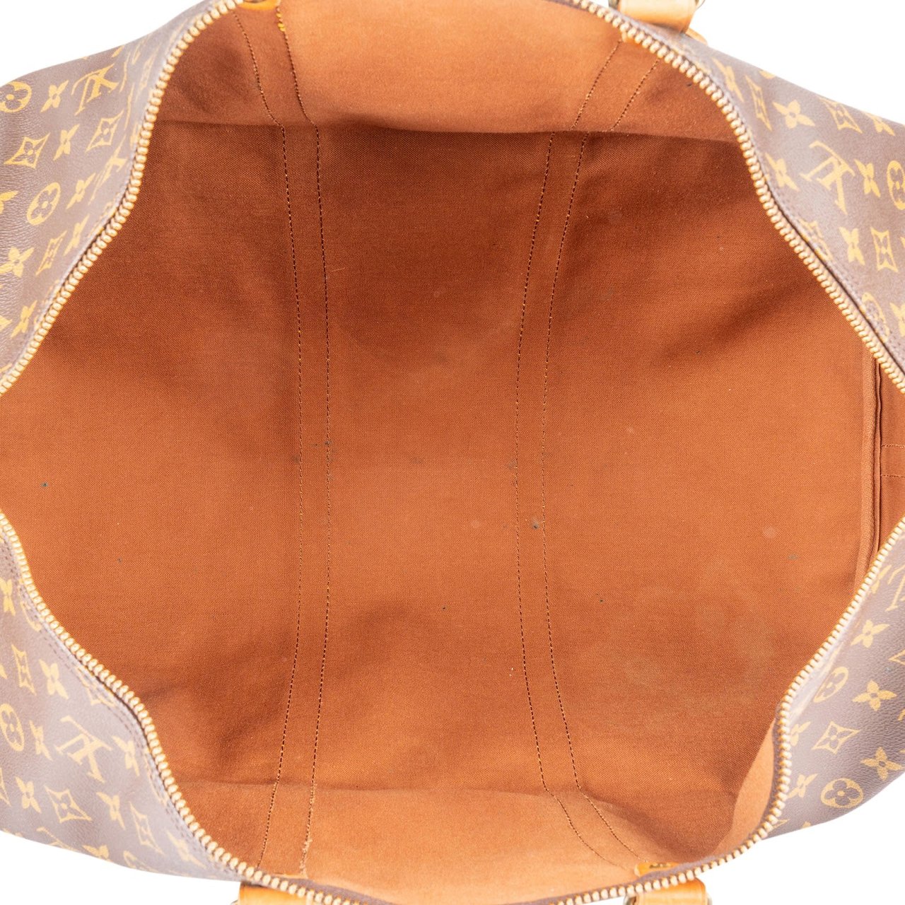 Louis Vuitton Louis Vuitton Monogram Canvas Keepall 55 Bandoulière Travel Bag Bruin