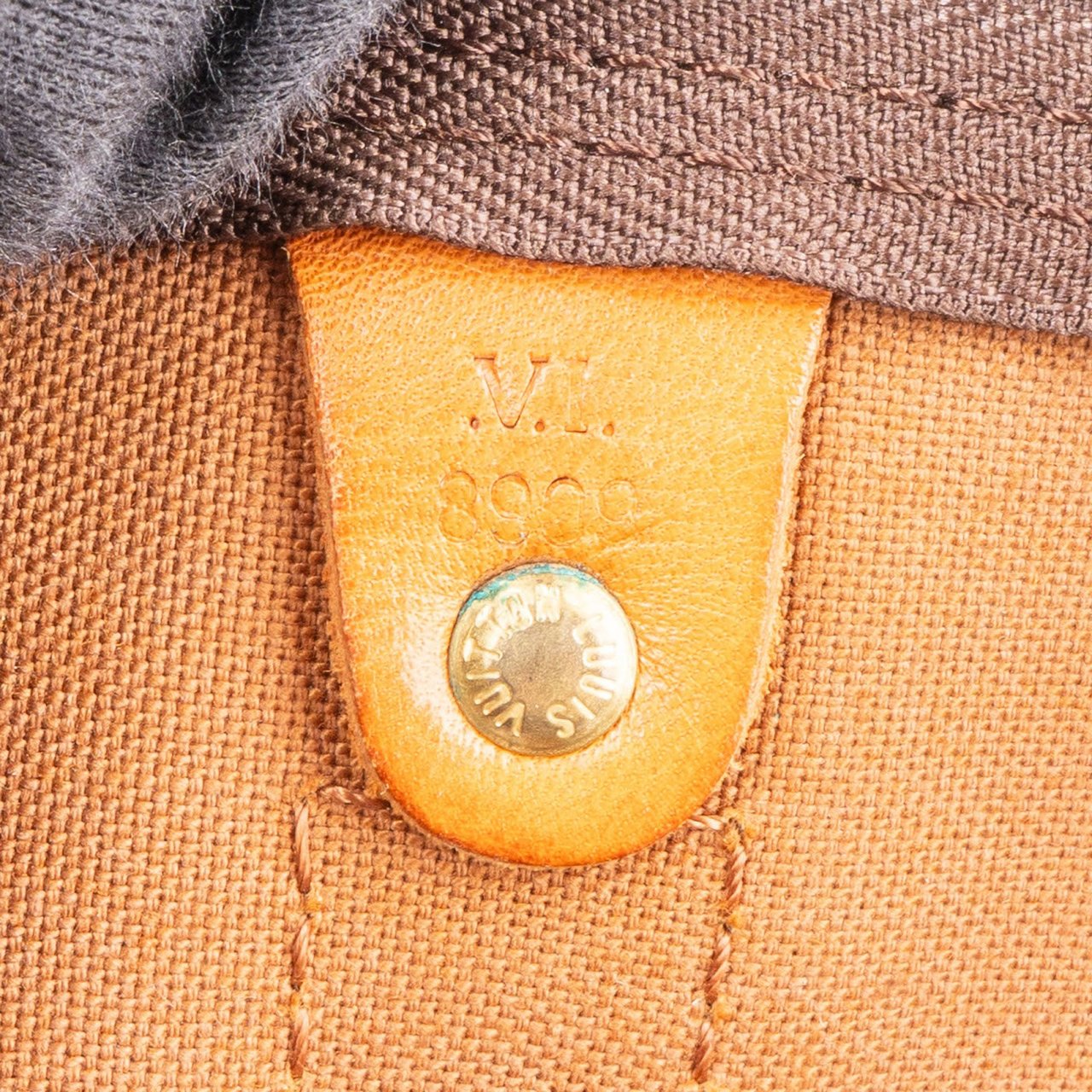 Louis Vuitton Monogram Canvas Keepall 50 Bandoulière Travel Bag Bruin