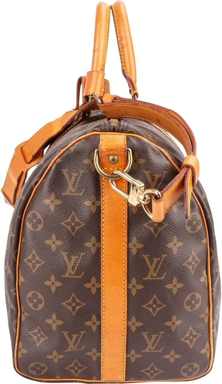Louis Vuitton Louis Vuitton Monogram Canvas Keepall 45 Bandoulière Travel Bag Bruin