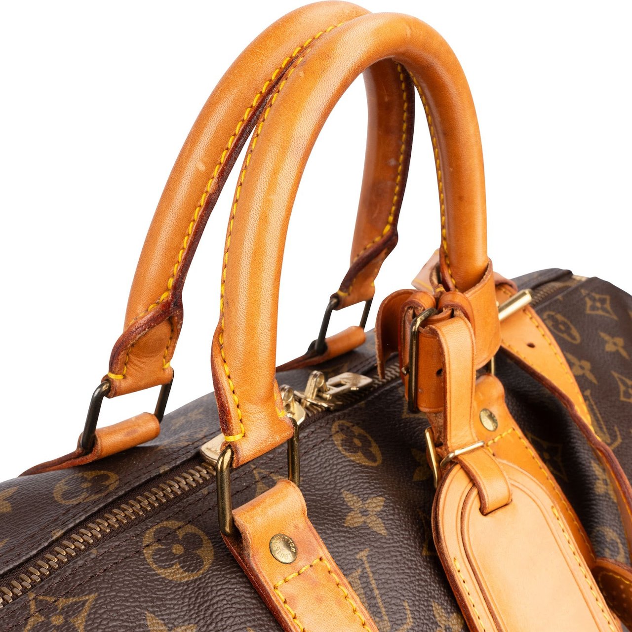 Louis Vuitton Louis Vuitton Monogram Canvas Keepall 45 Bandoulière Travel Bag Bruin