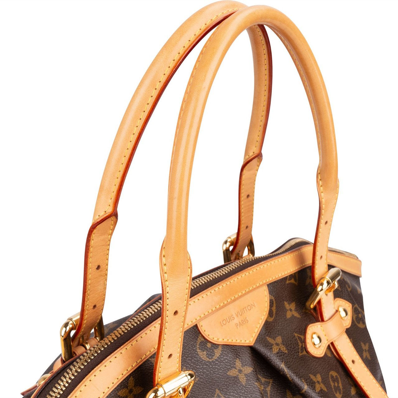 Louis Vuitton Louis Vuitton Monogram Canvas Tivoli GM Shoulder Bag Bruin