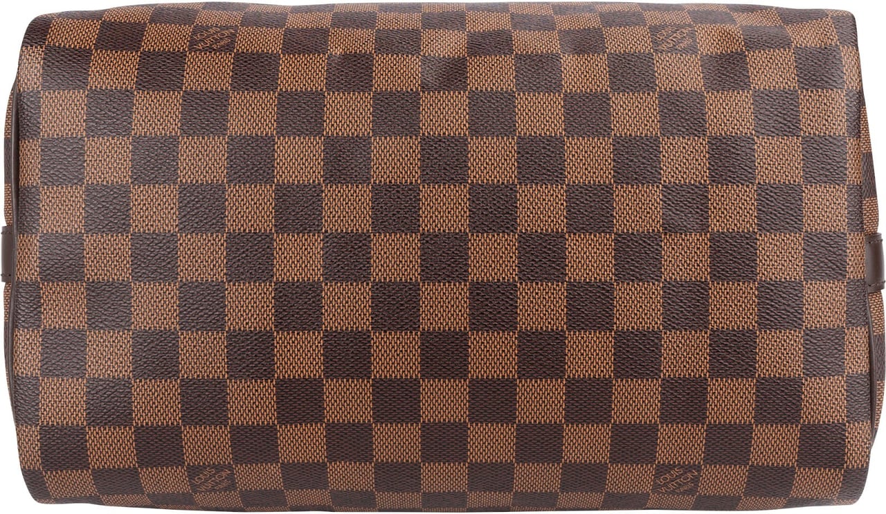 Louis Vuitton Louis Vuitton Monogram Damier Ebene Speedy 30 Bandoulière Handbag Bruin