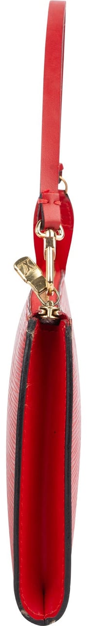 Louis Vuitton Red Epi Leather Pochette Accessoires Handbag Rood