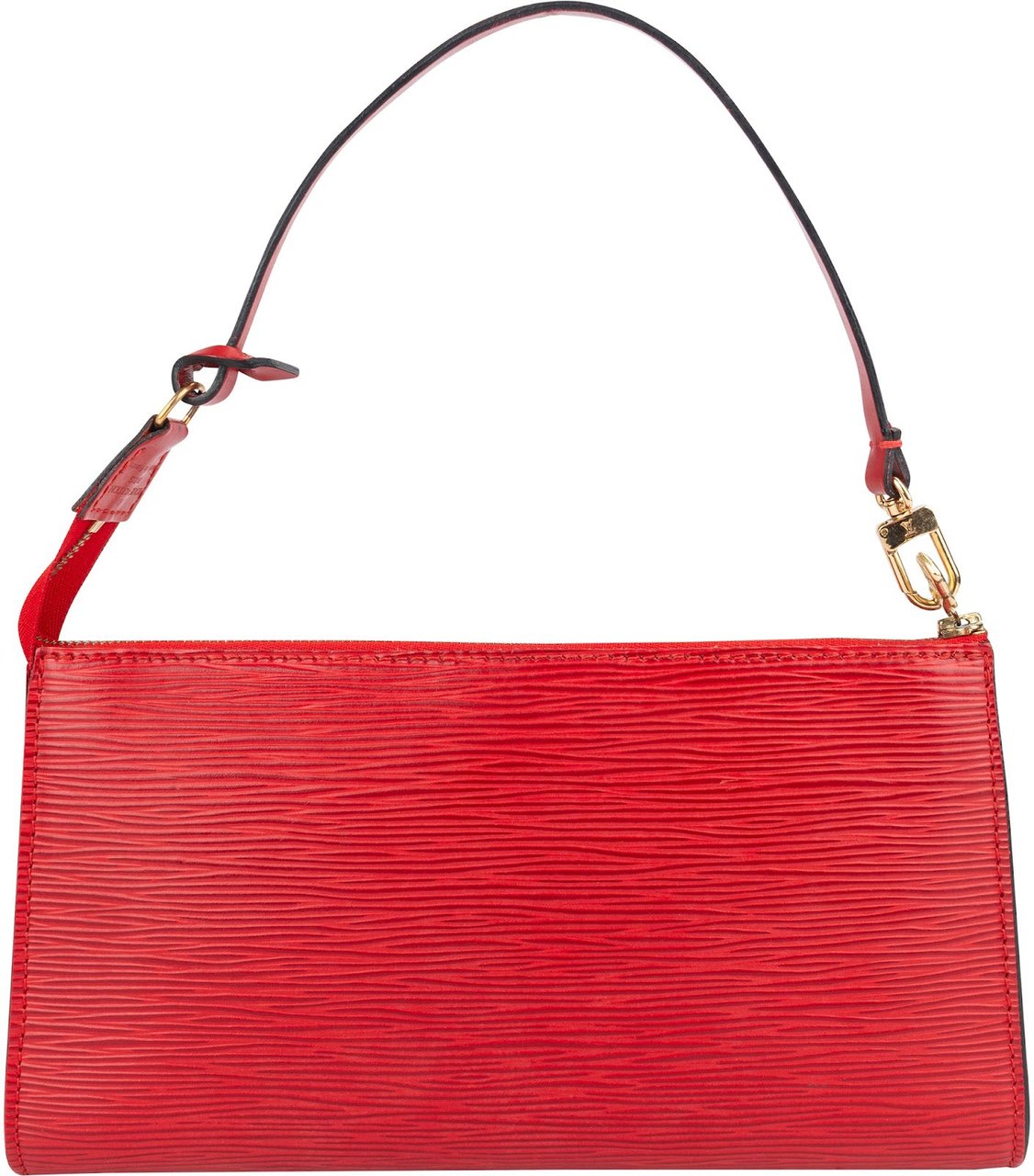 Louis Vuitton Red Epi Leather Pochette Accessoires Handbag Rood