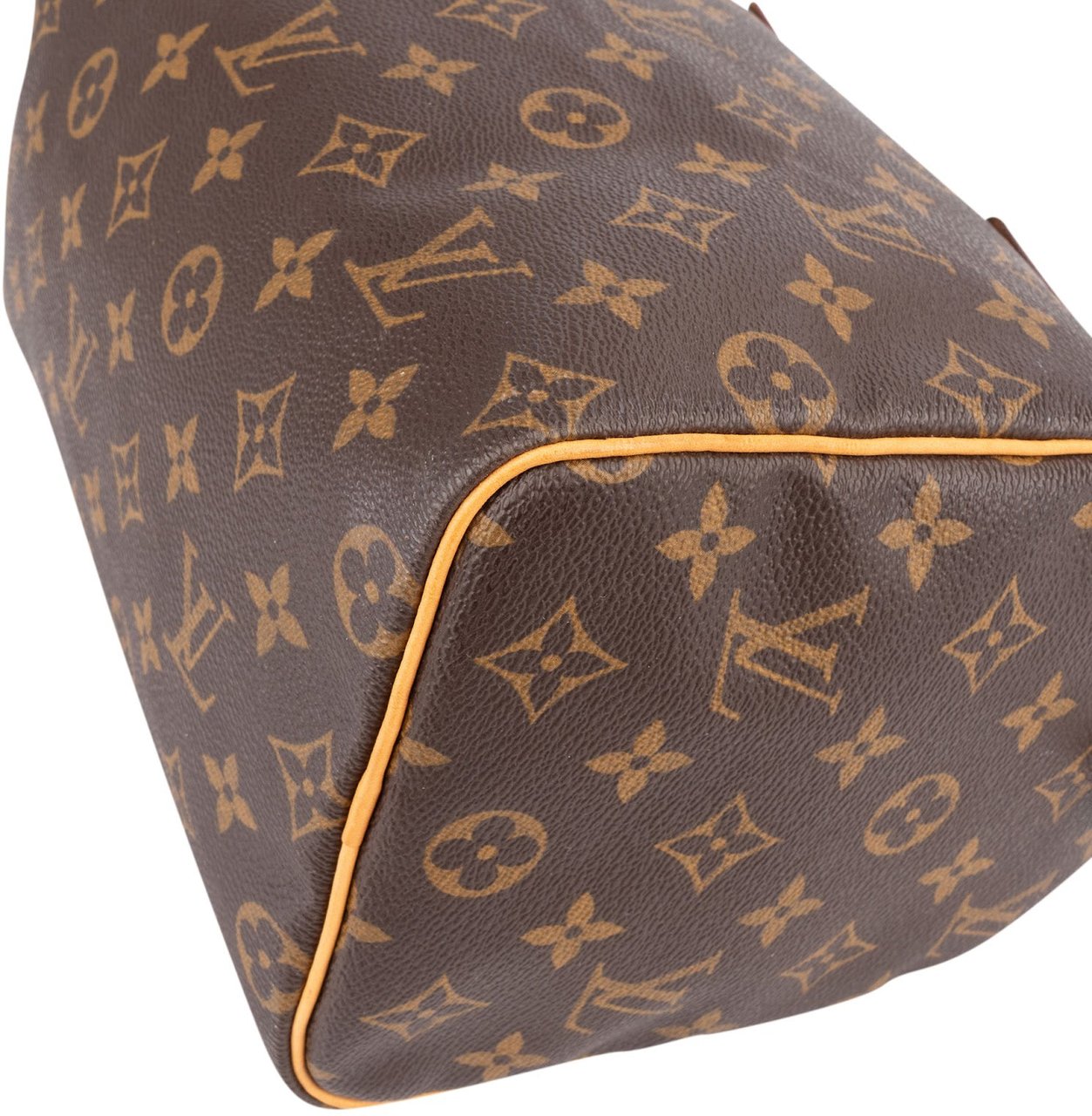 Louis Vuitton Monogram Canvas Speedy 25 Handbag Bruin