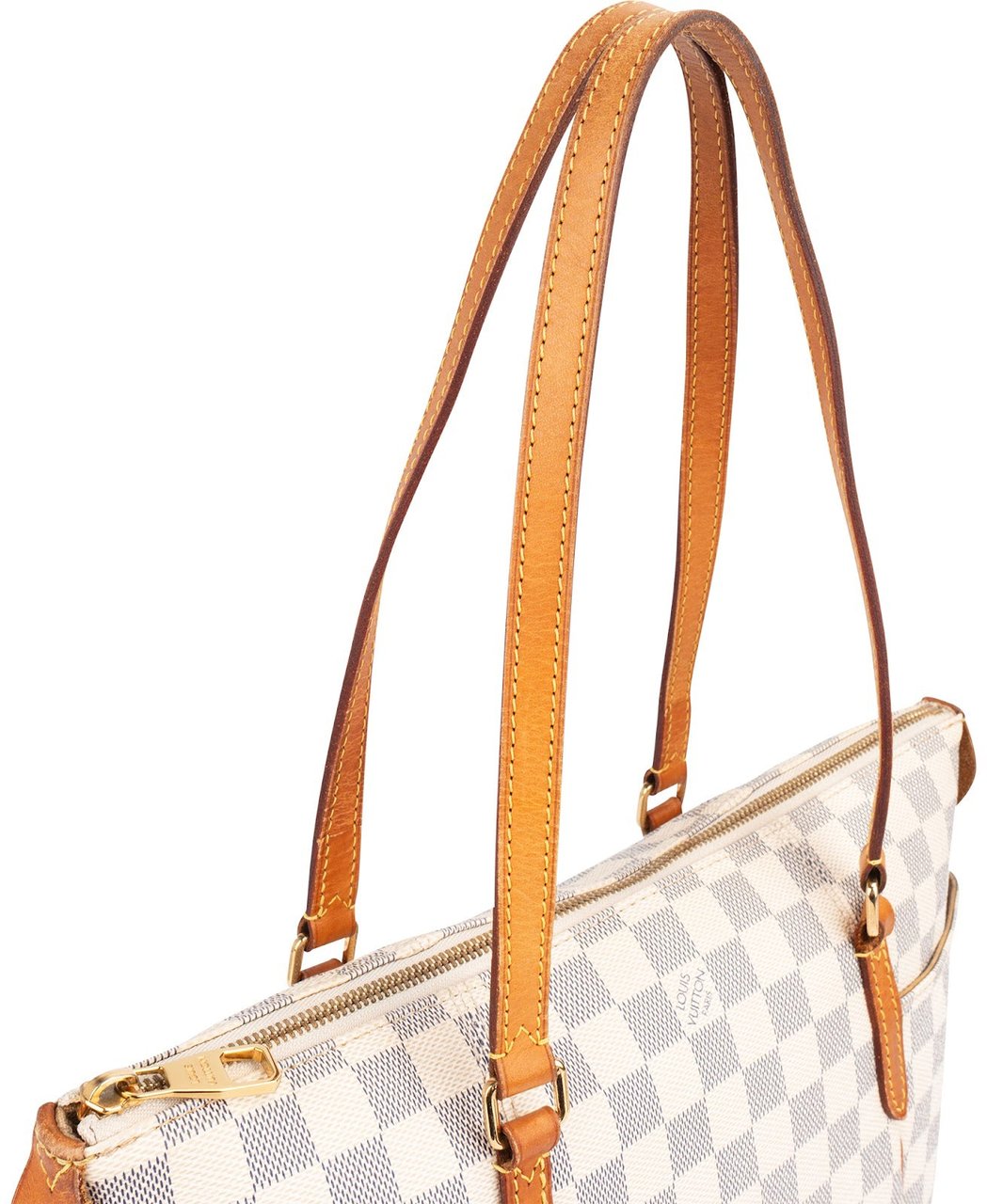 Louis Vuitton Louis Vuitton Monogram Damier Azur Totally PM Shoulder Bag Wit