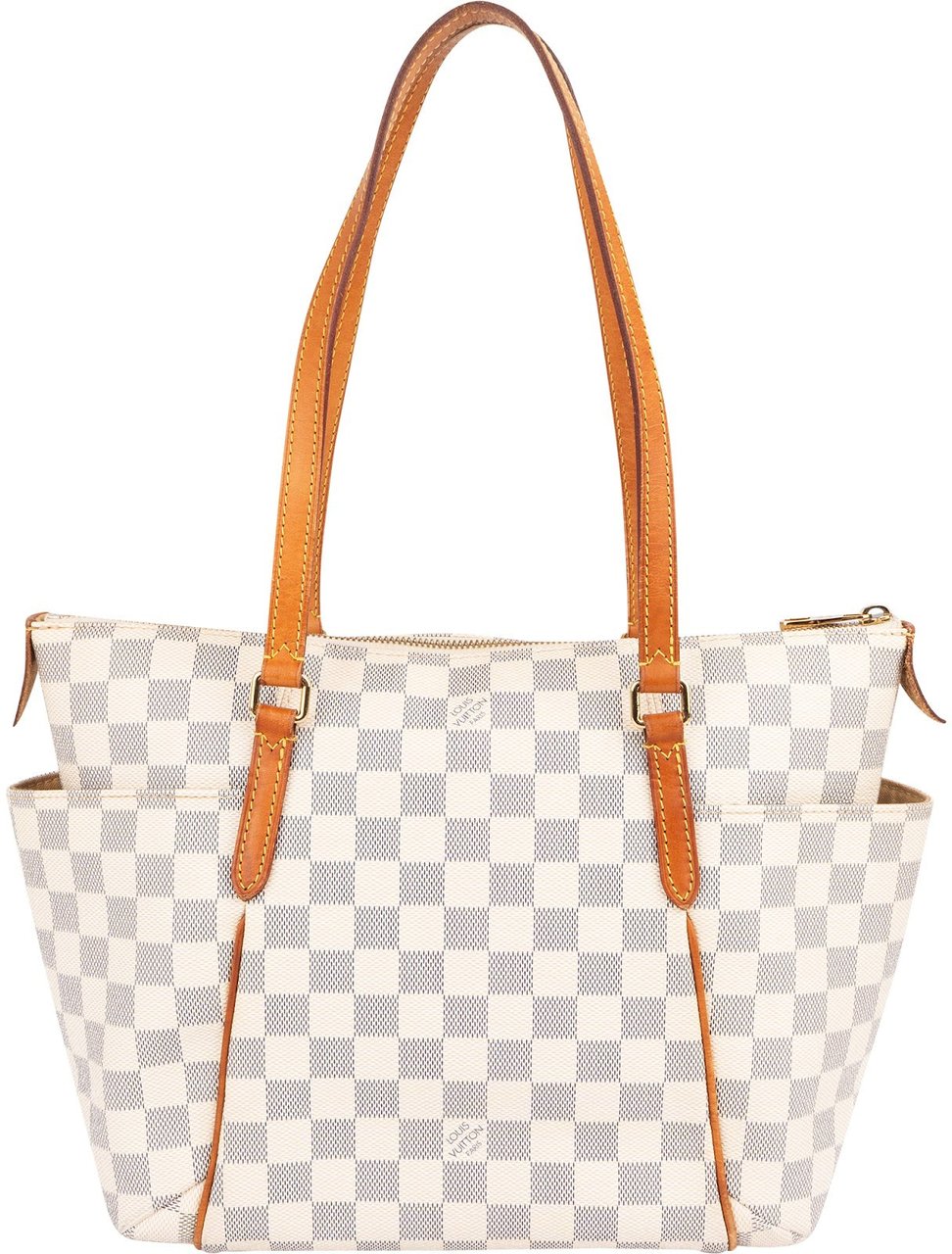Louis Vuitton Louis Vuitton Monogram Damier Azur Totally PM Shoulder Bag Wit
