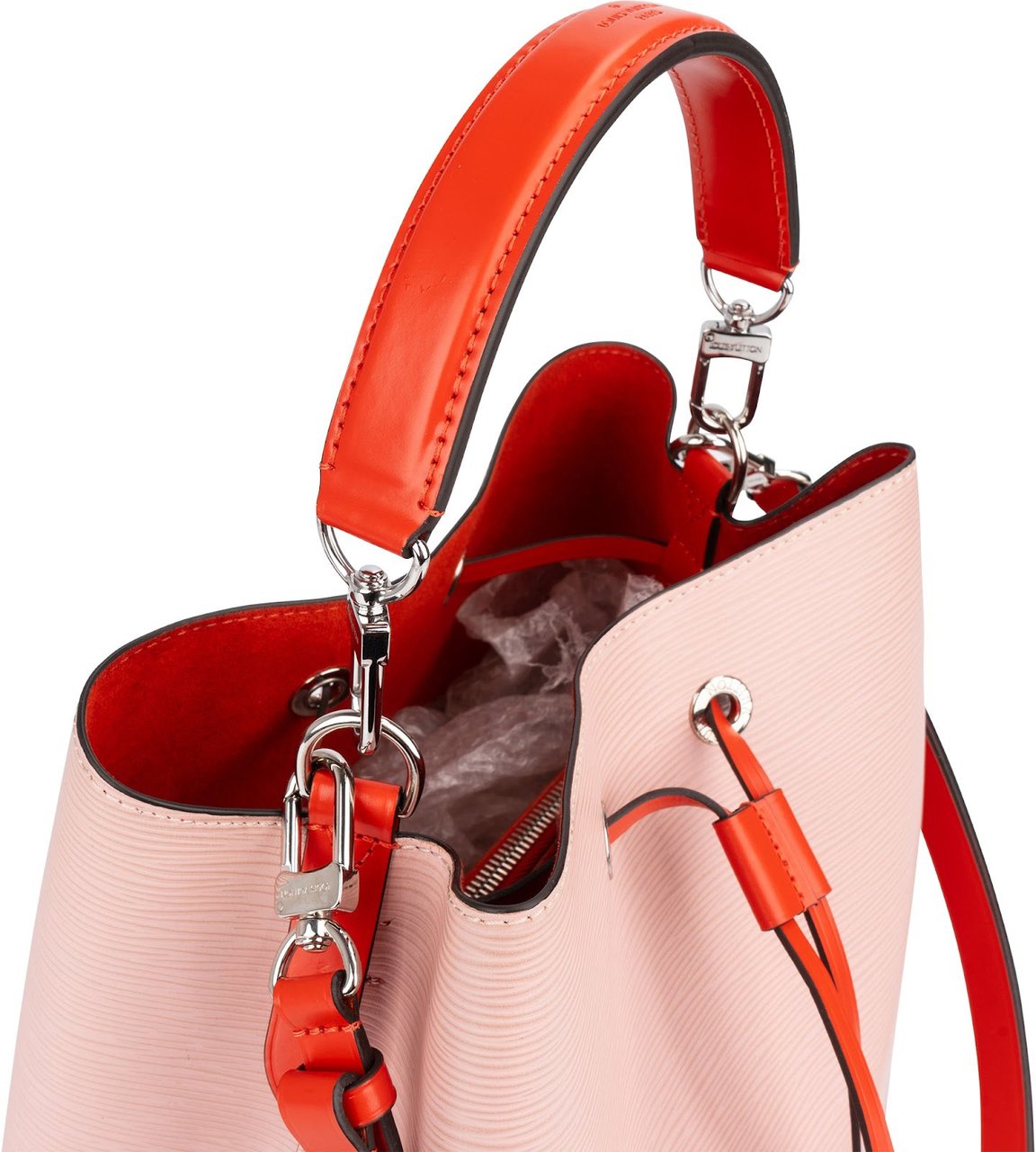 Louis Vuitton Bicolor Epi Leather NéoNoé MM Crossbody Bag Roze