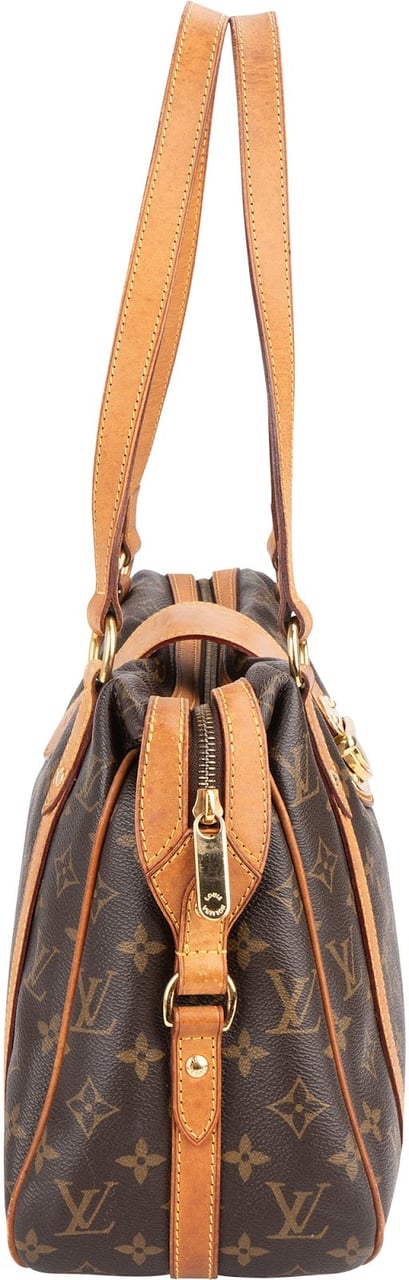 Louis Vuitton Louis Vuitton Canvas Monogram Stresa PM Shoulder Bag Bruin