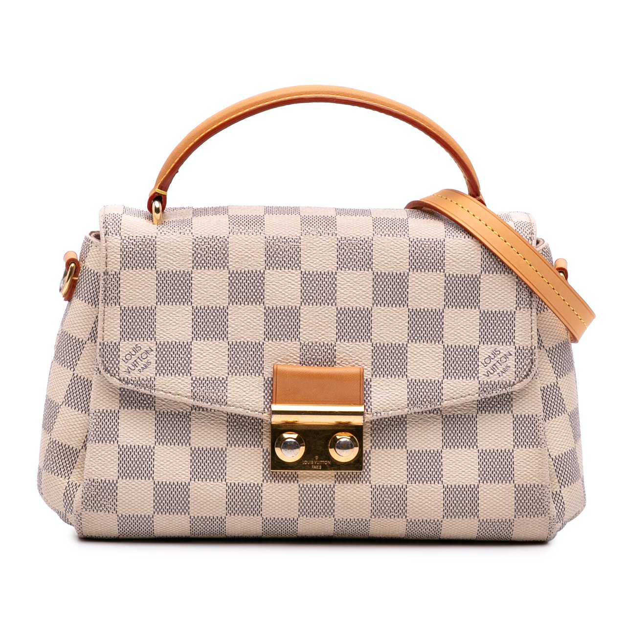Louis Vuitton Damier Azur Croisette Wit