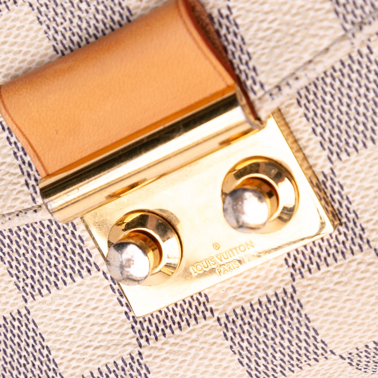 Louis Vuitton Damier Azur Croisette Wit