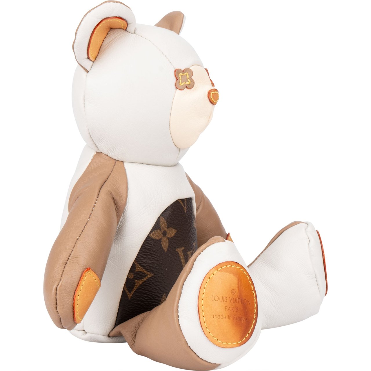Louis Vuitton Louis Vuitton Leather Canvas Monogram Teddy Bear Divers