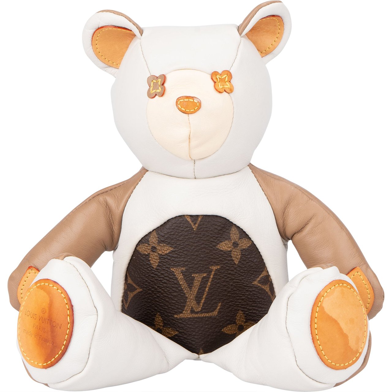 Louis Vuitton Louis Vuitton Leather Canvas Monogram Teddy Bear Divers