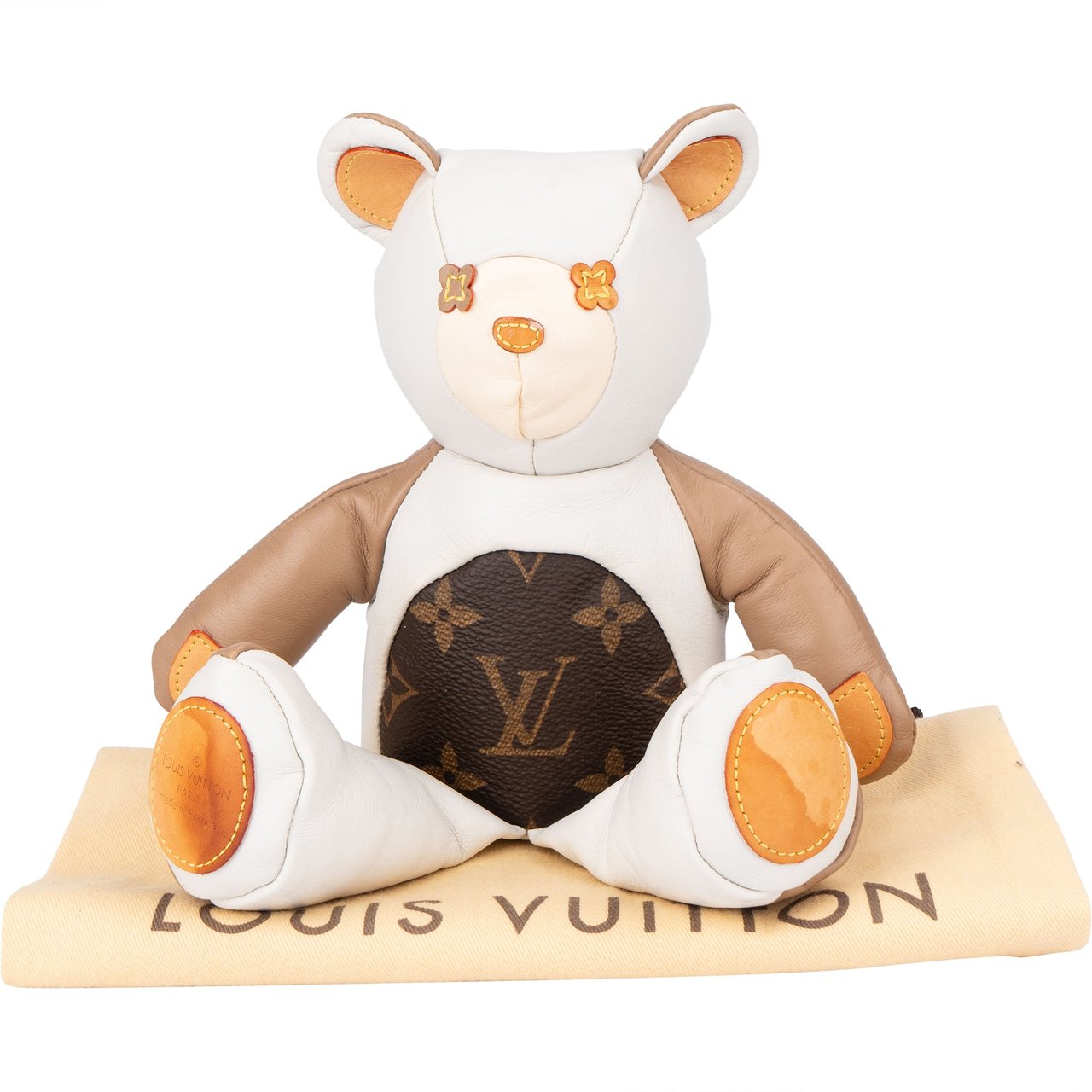 Louis Vuitton Louis Vuitton Leather Canvas Monogram Teddy Bear Divers