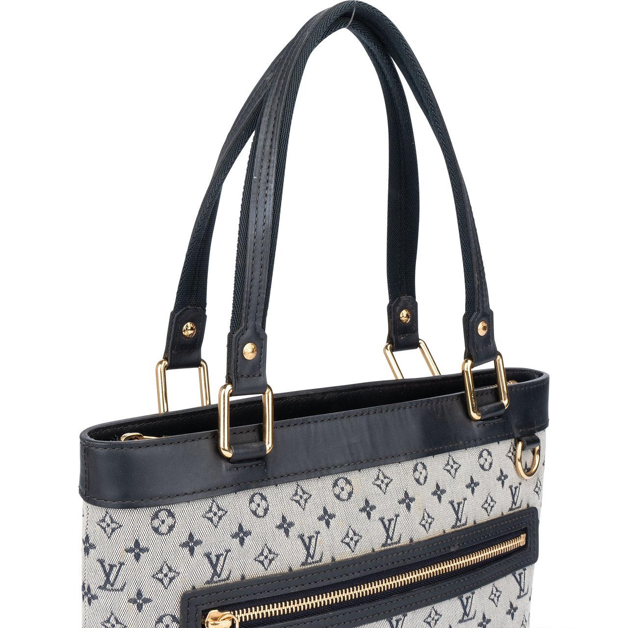 Louis Vuitton Louis Vuitton Mini Lin Monogram Lucille PM Handbag Divers