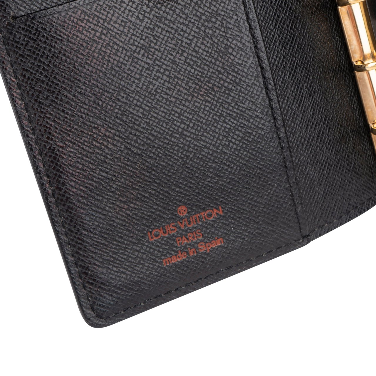 Louis Vuitton Louis Vuitton Noir Epi Leather Agenda PM Divers