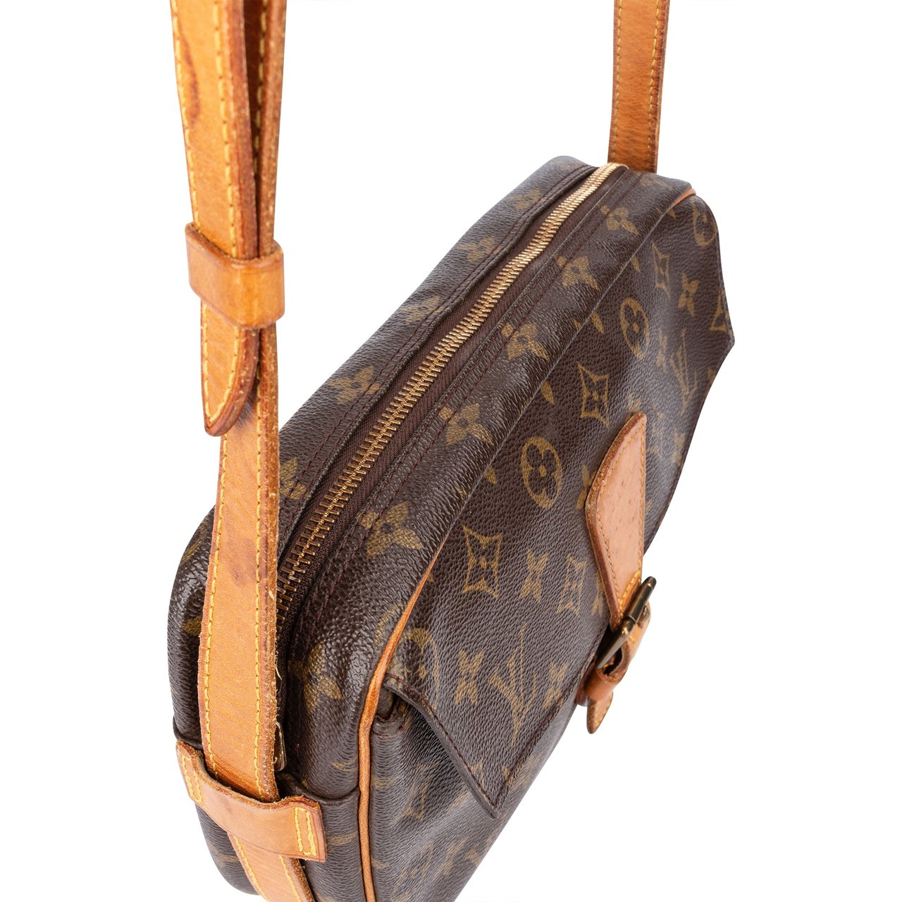 Louis Vuitton Louis Vuitton Canvas Monogram Jeune Fille GM Crossbody Bag Divers