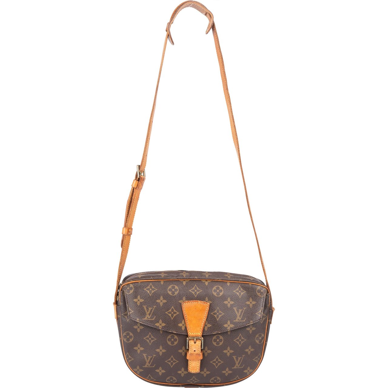 Louis Vuitton Louis Vuitton Canvas Monogram Jeune Fille GM Crossbody Bag Divers