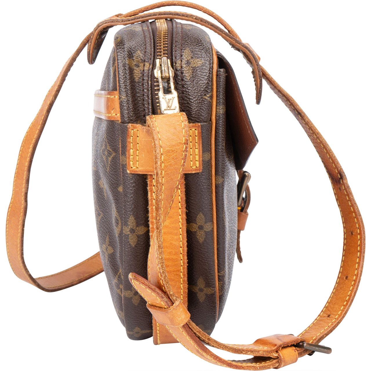 Louis Vuitton Louis Vuitton Canvas Monogram Jeune Fille GM Crossbody Bag Divers