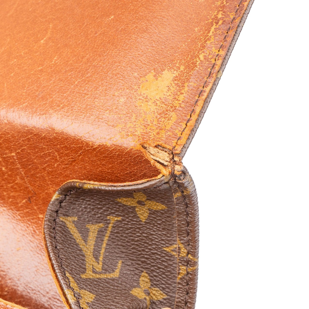 Louis Vuitton Louis Vuitton Canvas Monogram Cartouchiere MM Crossbody Bag Divers