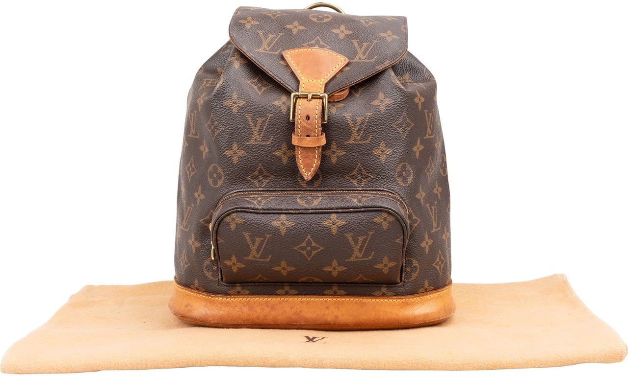 Louis Vuitton Louis Vuitton Monogram Canvas Montsouris MM Backpack Bruin