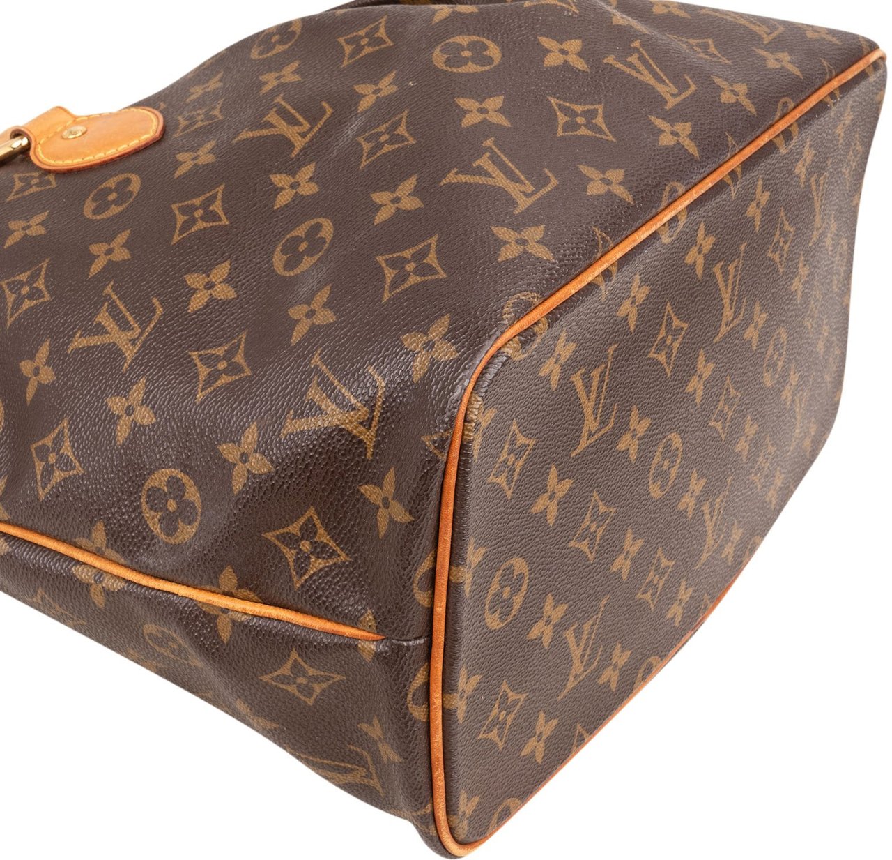 Louis Vuitton Monogram Canvas Palermo PM Handbag Bruin