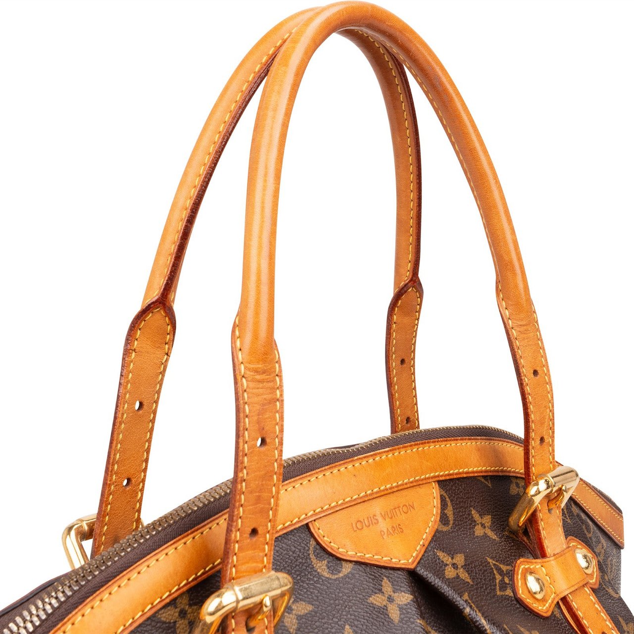 Louis Vuitton Louis Vuitton Monogram Canvas Tivoli GM Handbag Bruin
