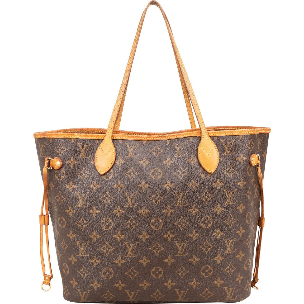 Louis Vuitton Louis Vuitton Monogram Canvas Neverfull MM Shoulder Bag Bruin