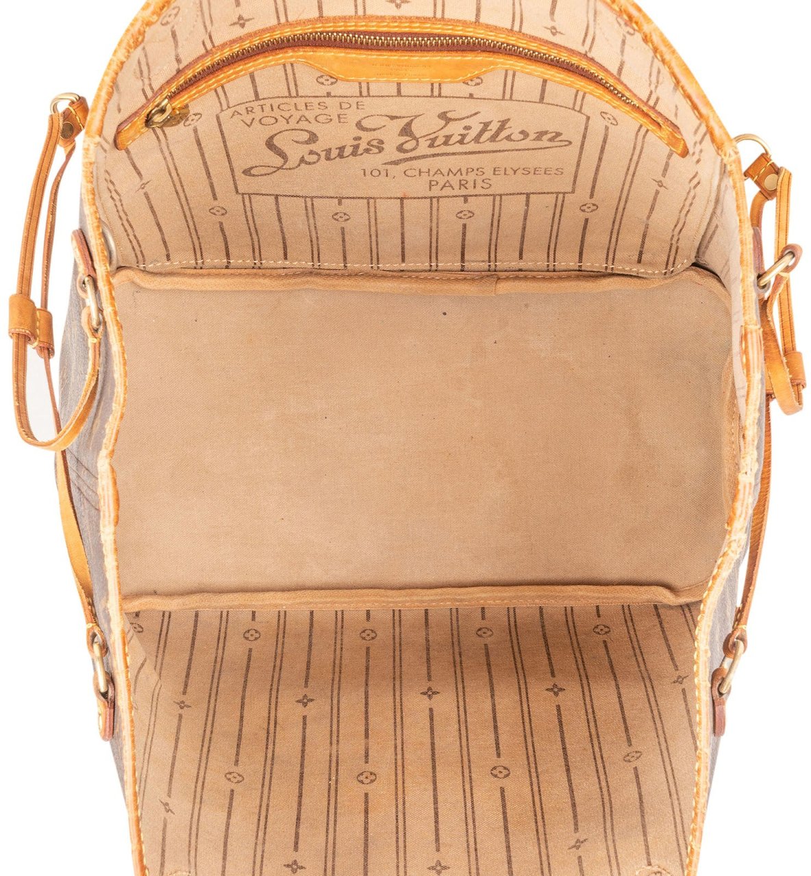 Louis Vuitton Louis Vuitton Monogram Canvas Neverfull MM Shoulder Bag Bruin