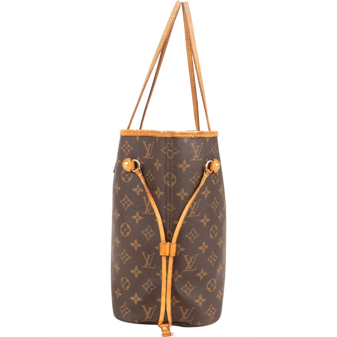 Louis Vuitton Louis Vuitton Monogram Canvas Neverfull MM Shoulder Bag Bruin