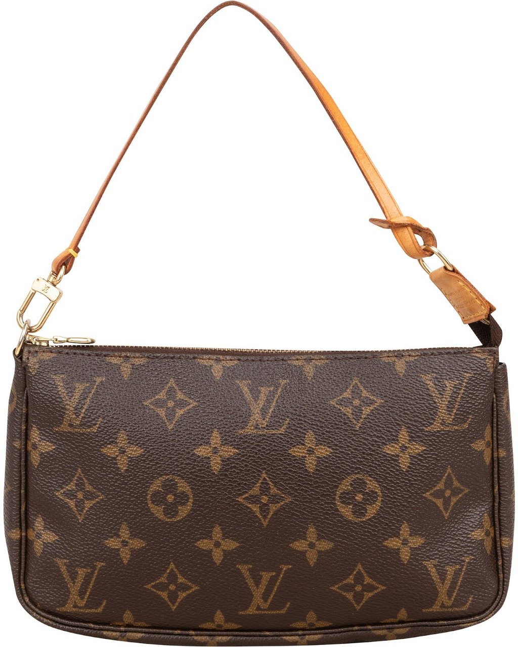Louis Vuitton Louis Vuitton Monogram Canvas Pochette Accessoires Handbag Bruin