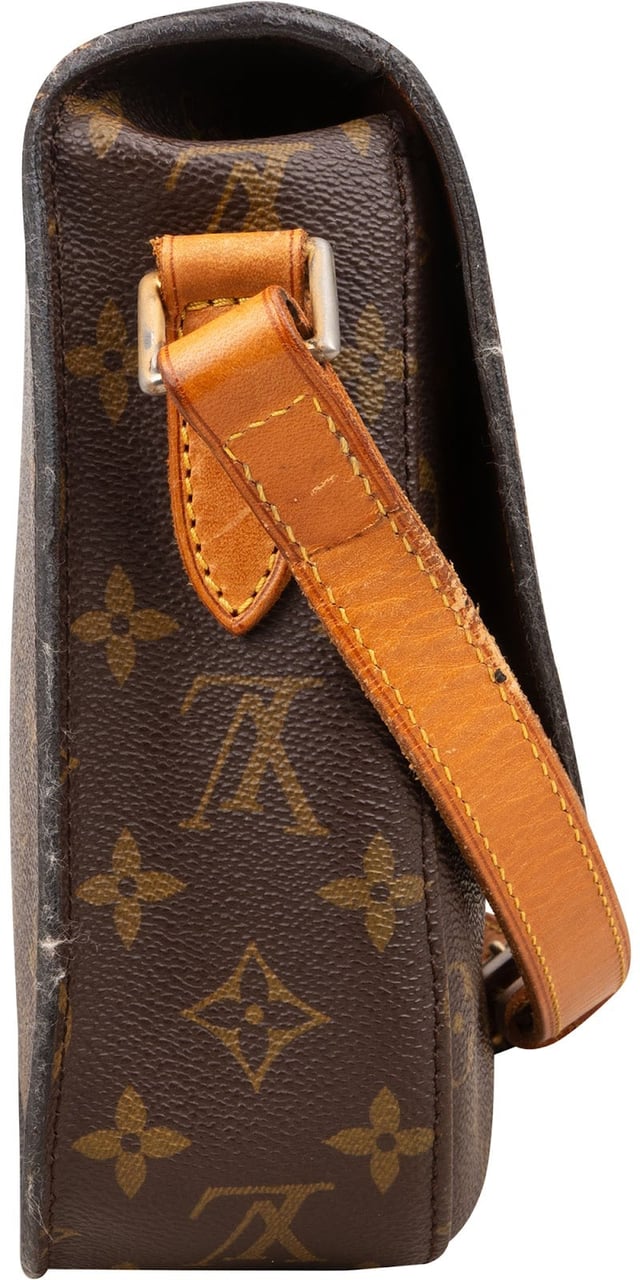 Louis Vuitton Louis Vuitton Monogram Canvas Saint Cloud GM Crossbody Bag Bruin